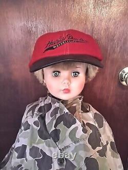 Vintage Allied Eastern 35 Inch Plastic Playpal Doll Companion