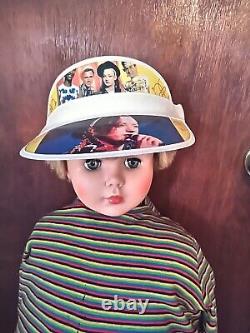 Vintage Allied Eastern 35 Inch Plastic Playpal Doll Companion