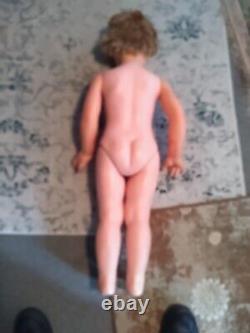 Vintage Allied Eastern 35 Inch Plastic Playpal Doll Companion