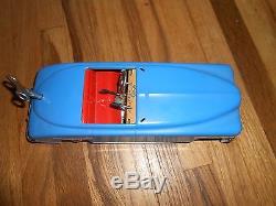 Vintage Antique GERMANY DISTLER 5 SPEED Key WIND-UP TOY CAR With STEERING & BOX