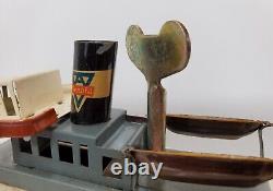 Vintage Arnold Tin Litho Ship Wind Up Clockwork Germany Works, No Box