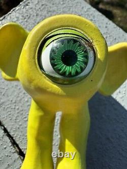 Vintage Arrow Industries Edward Mobley Cyclops Rubber Figure Clean