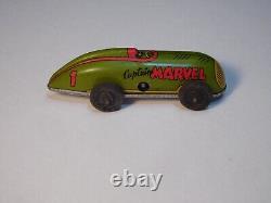 Vintage Automatic Toy Company Metal Captain Marvel Wind Up Car