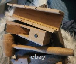 Vintage BOYS UNION TOOL CHEST with TOOLS toy
