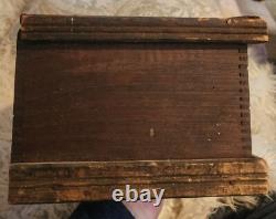 Vintage BOYS UNION TOOL CHEST with TOOLS toy