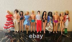 Vintage Barbie And Ken Dolls 1966 & 1968
