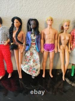 Vintage Barbie And Ken Dolls 1966 & 1968