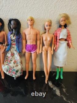 Vintage Barbie And Ken Dolls 1966 & 1968