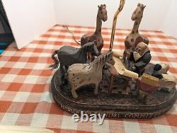 Vintage Barry Grosscup Noah's Planning Committee Lamp