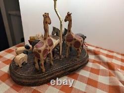 Vintage Barry Grosscup Noah's Planning Committee Lamp