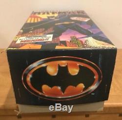 Vintage Batman Mechanical Billiken Wind- Up Tin Toy NIB With Key Japan 1989 Mint