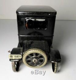 Vintage Bing Tin Wind Up Ford 1923 Model T Coupe