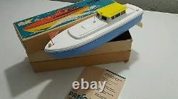Vintage Boat Ship Wind Up'kuibyshev Parahod Toy Soviet Cccp Orig. Box And Key