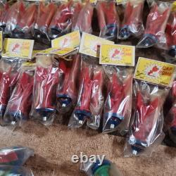 Vintage Box Of 48 1960s Bee Cap Bomb Toys Missles Shaped Brand New Complete Rare