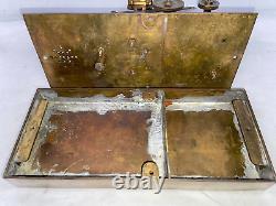 Vintage Brass Toy Steam Engine Water Pump Assembly Walking Beam Pump