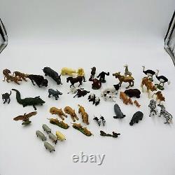 Vintage Britains Ltd Animal Toys Figurines 46 Pieces Plastic 1972-1984 Lot