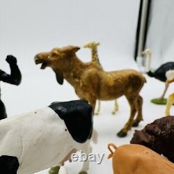 Vintage Britains Ltd Animal Toys Figurines 46 Pieces Plastic 1972-1984 Lot