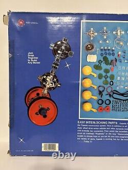 Vintage Capsela 1000 Motorized Science Building Activity Complete Box 1978