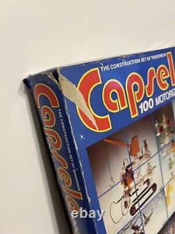 Vintage Capsela 1000 Motorized Science Building Activity Complete Box 1978