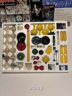 Vintage Capsela 1000 Motorized Science Building Activity Complete Box 1978