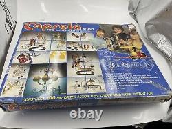 Vintage Capsela 1000 Motorized Science Building Land Water Toy With Box
