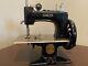 Vintage Child's Singer Sewing Machine with Case and Instructions
