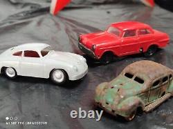 Vintage Chrysler Airflow Toy Car Prewar 1935'my Friends' Wind Up Japan Parts