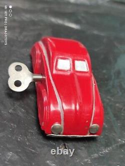 Vintage Chrysler Airflow Toy Car Prewar 1935'my Friends' Wind Up Japan Parts