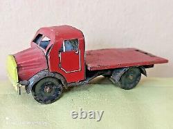 Vintage Chrysler Airflow Toy Car Prewar 1935'my Friends' Wind Up Japan Parts