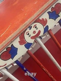 Vintage Circus Toy Box