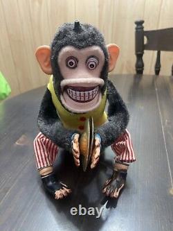 Vintage Clapping Monkey Made In Japan
