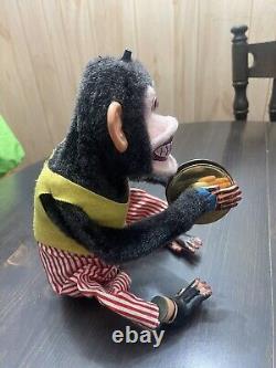 Vintage Clapping Monkey Made In Japan