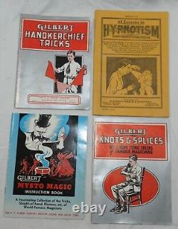 Vintage Copyright 1938 Gilbert Mysto Magic Exhibition Set