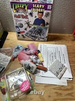 Vintage Creepy Crawlers Real Molding Oven Workshop & Accessories HUGE LOT 90s
