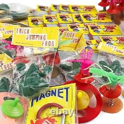 Vintage Dime Store Plastic Toys Retro Party Favors Lot Gumball Cracker Jack