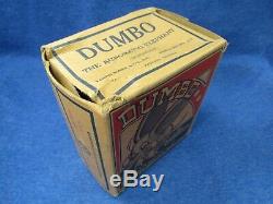 Vintage Disney 1941 Dumbo The Acrobatic Elephant Tin Wind-up Marx Toy Rare Box