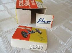 Vintage Early Schuco Studio 1050 Racer-w Org Box & Parts-5.5- Germany Toy