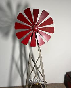 Vintage Empire Live Steam Windmill with Electric Motor