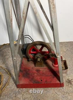 Vintage Empire Live Steam Windmill with Electric Motor