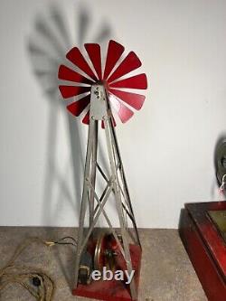 Vintage Empire Live Steam Windmill with Electric Motor