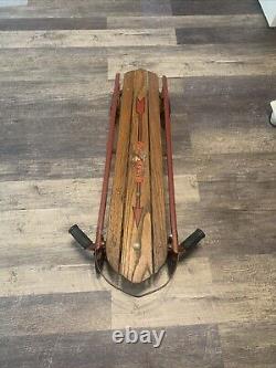 Vintage, Flexy Racer 300 Sled On Wheels. Vintage -Read