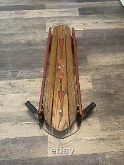 Vintage, Flexy Racer 300 Sled On Wheels. Vintage -Read