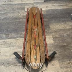 Vintage, Flexy Racer 300 Sled On Wheels. Vintage -Read