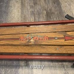 Vintage, Flexy Racer 300 Sled On Wheels. Vintage -Read