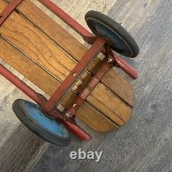 Vintage, Flexy Racer 300 Sled On Wheels. Vintage -Read