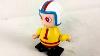 Vintage Football Player 1 Sport Windup Toy Rare Old Spinning Arms Yellow