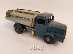 Vintage Germany MSB Wind Up Truck Toy Bakelite & Tin DDR