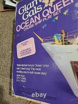 Vintage Glamour Gals Ocean Queen Cruise Ship 1982 with Original Box & Accessories