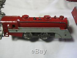 Vintage Hafner Wind Up Train Toy Set T