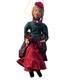 Vintage Handmade 20inch Marionette 8 String Puppet With Artist Letter